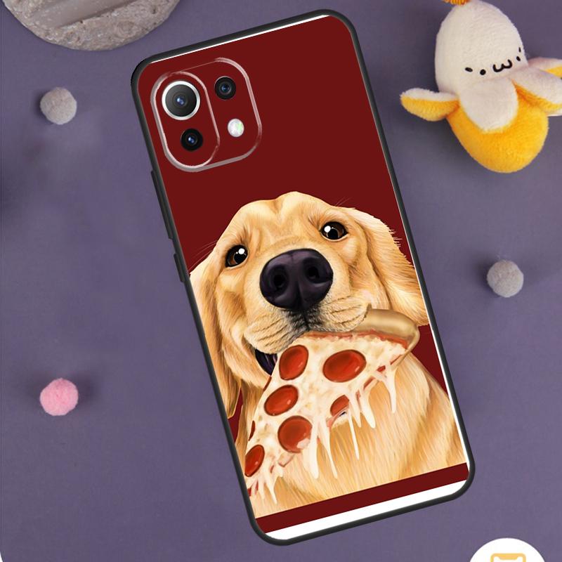 Pizza Food Bacon Cheese Case For Xiaomi 15 14 13 Ultra 13T 14T 15T 17 Pro Max POCO X3 X5 X6 X7 F5 F6 F7 F8 Pro Cover