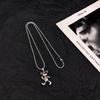 2023 Rainbow Bear Necklace: Trendy Unisex Hip Hop Sweater Chain, Personalized and Versatile for Students and Couples