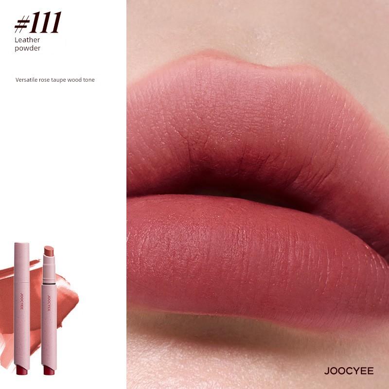 Joocyee Fermented Lipstick Pen Powder Matte Soft Mist Fashionable Elegant Brown Lipstick Nude Lipstick Official Authentic Product