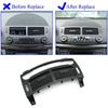 Dashboard Center Air Conditioning Panel Left Right AC Vent Grille Cover For Mercedes Benz E Class W211 2003 2004 2005 2006 2007
