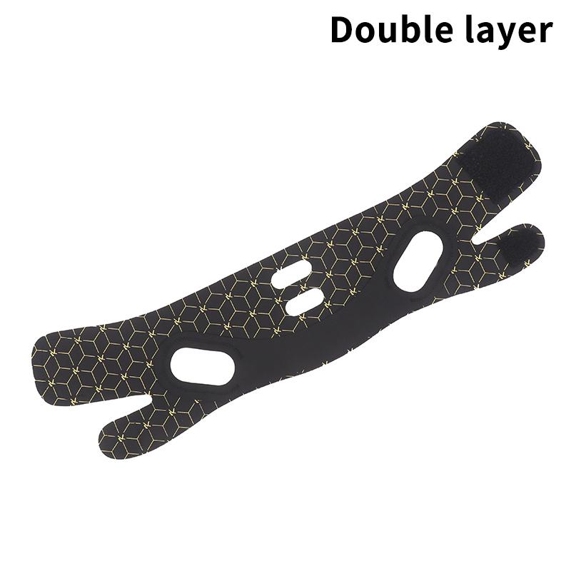 Elastic V Shaped Mask Strap Double Press Face Sculpting Mask Double-Chin Reducer Face Slimming Bandage Face Lift Devices
