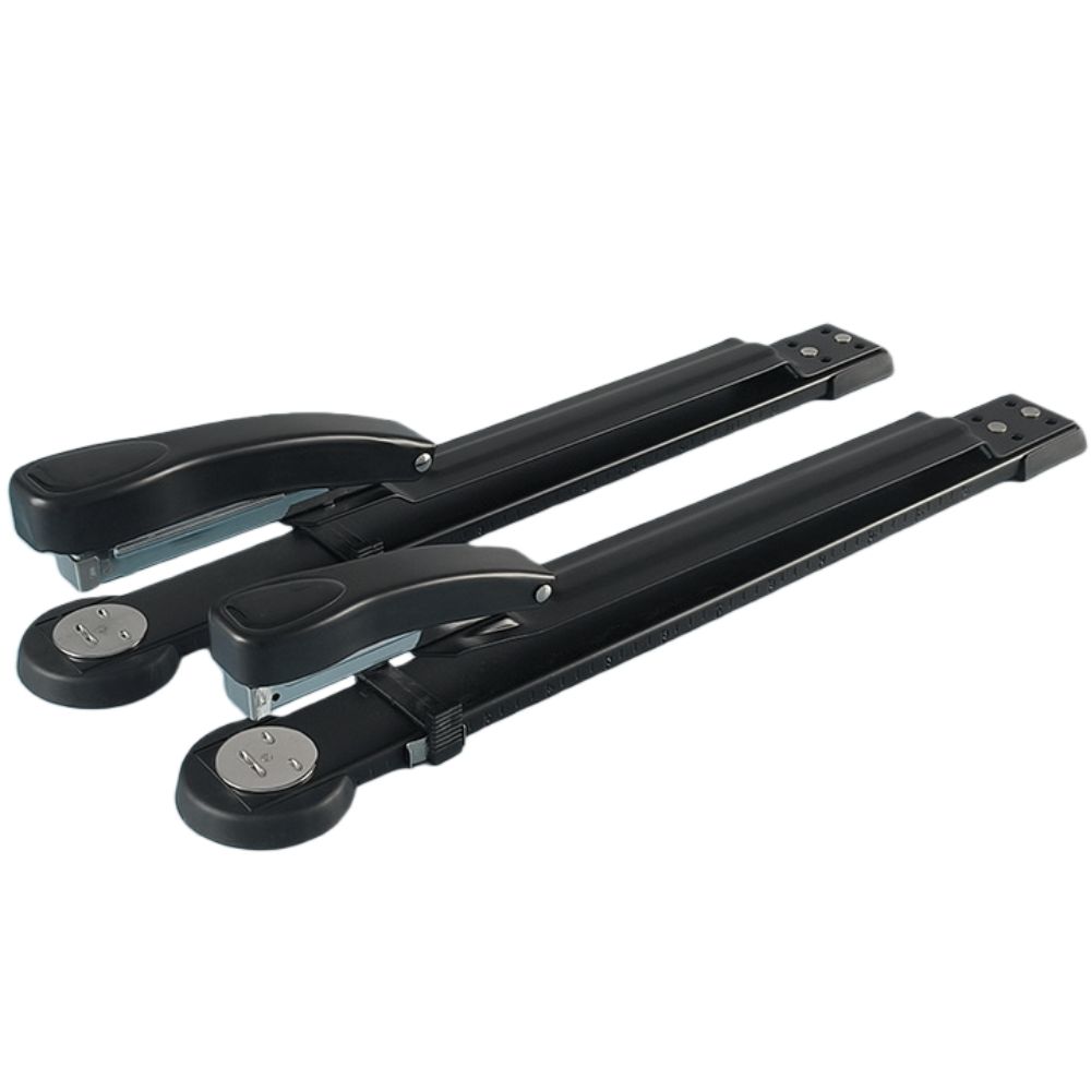 50-Sheet Capacity Long Arm Stapler Precision Scale Paper Stapler Long Reach Stapler For Booklet