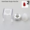 Diy Self-Made Handmade Handmade Craft Tool Lipstick Material Kit Small Sample Nozzle Empty Tube Silicone Aluminum Mold Lipstick