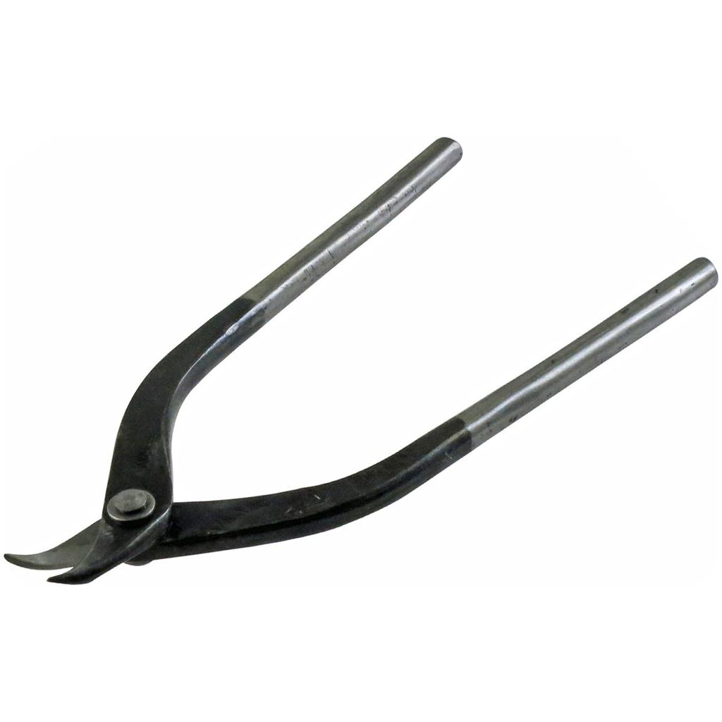 Foarfece KONYO pentru tablă, tehnica fierăriei Morimitsu Shigeru, pentru oțel inoxidabil, lamă Egri 180 mm