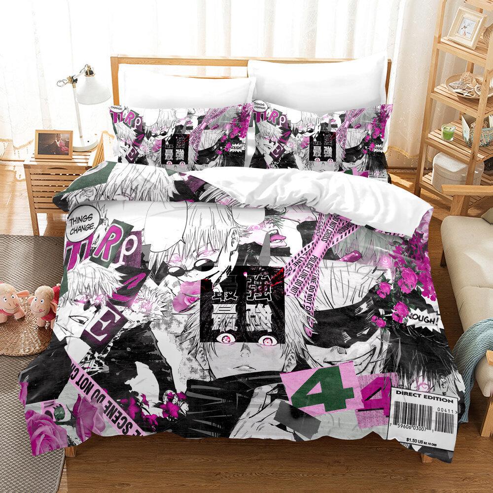Movie Game Three-Piece Set Thickened Polished Quilt Cover Printing 3D Digital