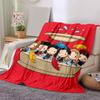 1pc s TV Show Characters Throw Blanket, Perfect for Couch, Bed .B037