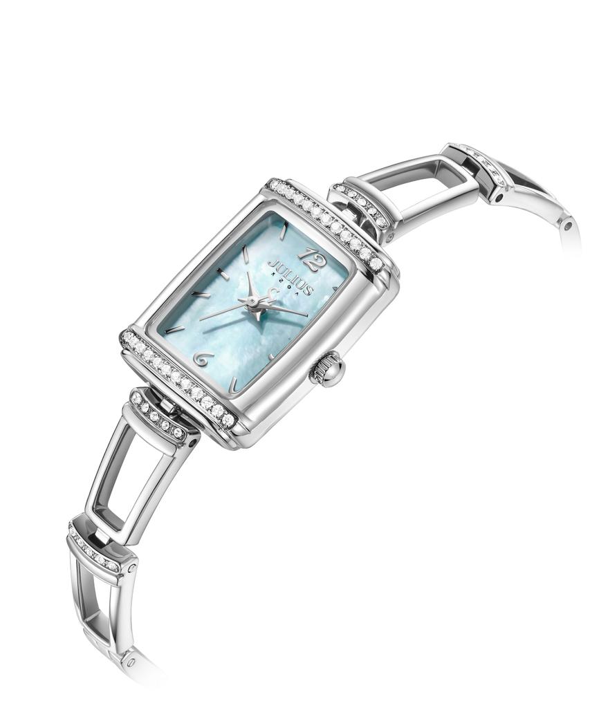 Jyullieoseu Ja-1565 Square Women'S Metal Watch