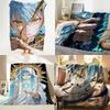 Anime T Tensura Flanell-Kuscheldecke Geeignet für Sofa Wohnzimmer Schlafzimmer