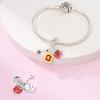 Originalcopper Charms Luxury Breakfast Beads Fit Bracelet Diy Women Making Delicate Gift