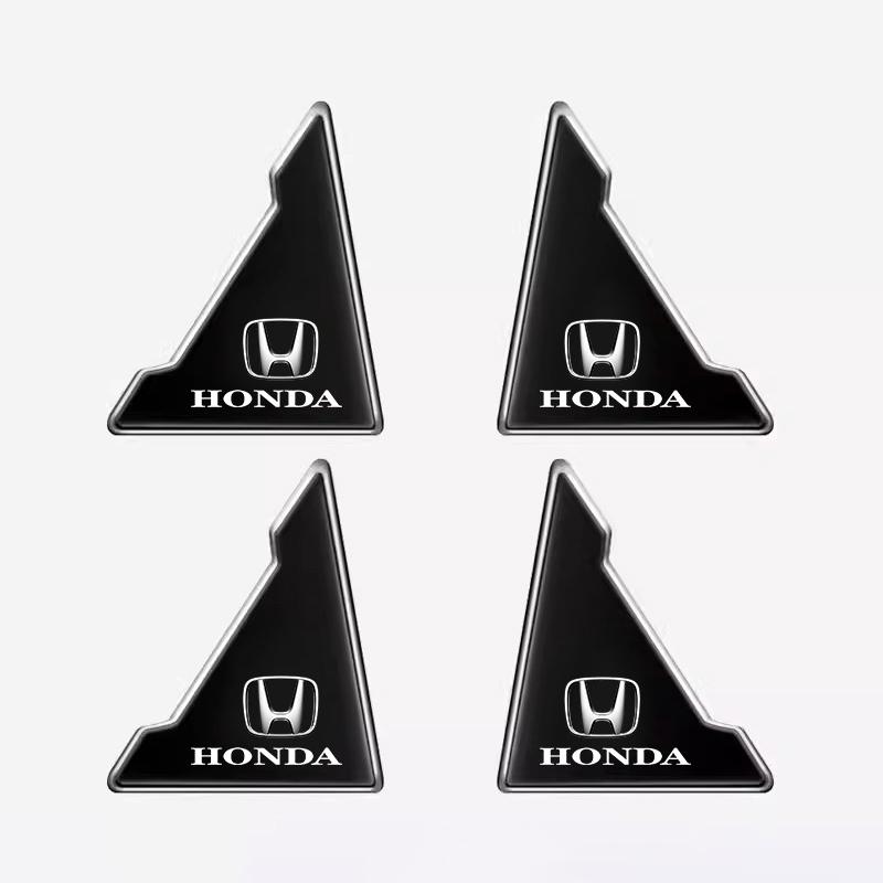 4Pcs Car Door Silicone Buffer Sticker Anti Collision Scratch For Honda Civic Fit Jazz Accord Pilot CRV Odyssey Passport City HRV EC5