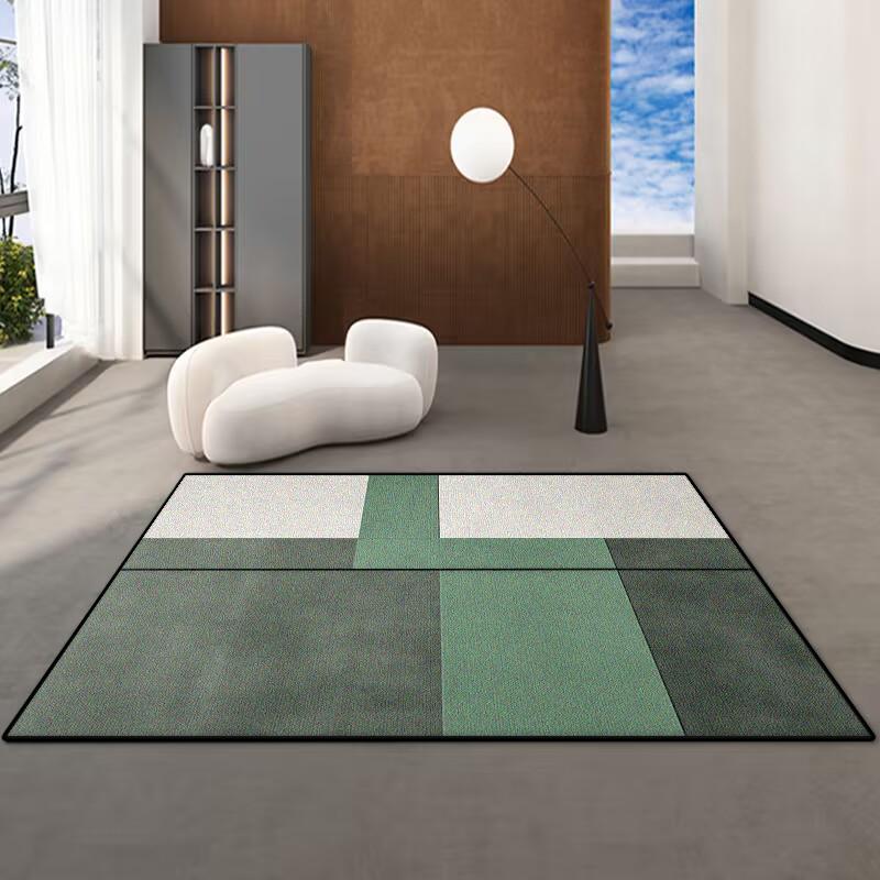 Modern Simple Style Room Decoration Aesthetic Bedroom Carpet Soft Non-slip Big Size Living Room Rug Easy Clean Entrance Door Mat