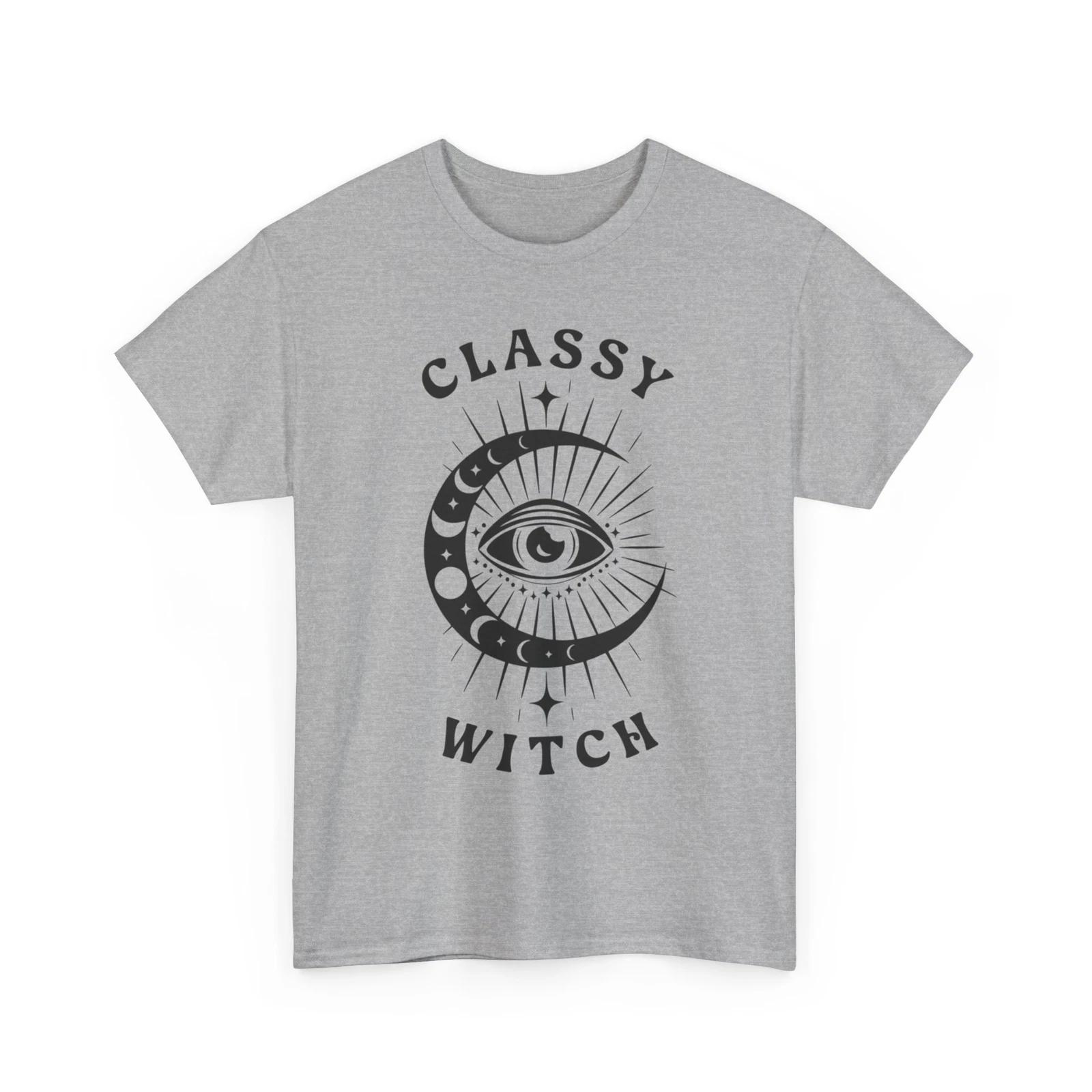 The Witching Hour T-Shirt | Classy Witch Mystic Boho Shirt L
