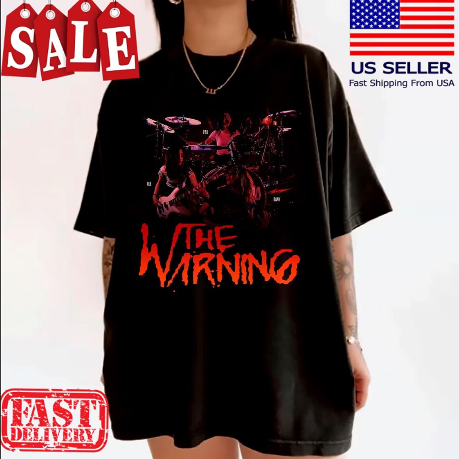 New THE WARNING Band Unisex Men S-235XL T-Shirt L