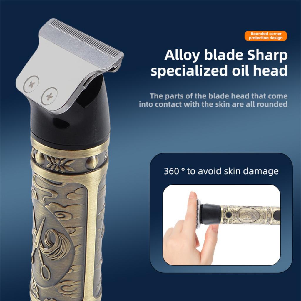 3-in-1 Electric Shaver with Digital Display, USB Rechargeable Beard Trimmer, Hair Clipper & Body Hair Shaver for Men