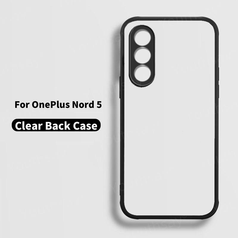 

Для чехла OnePlus Nord 5 OnePlus Nord 5 Funda Coque Матовый Прозрачный ПК Ударопрочный TPU Край Прозрачная Защитная Крышка для Телефона OnePlus Nord 5 For OnePlus Nord 5 матовый черный
