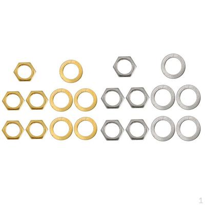 Set of 10 Guitar Socket Dia. 9 Washers for Electric A+C