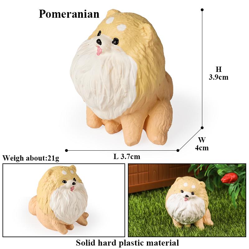 Oenux Farm Model Pig Hen Rabbit Shiba Inu Goat Action Figures Poultry Animals Figurine PVC Miniature Home decor Lovely Kids Toy