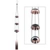 1pc Three Bell Wind Chime Pendant Pray Temple Feng Shui Outdoor Decoration Family Courtyard Great Memorial Chimes Peace-loving P
