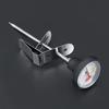 Milk Frothing Thermometer Stainless Steel Temperature Monitor 0℃~100℃/32℉~212℉ For Coffee Milk Froth Chocolate Cappuccino Food