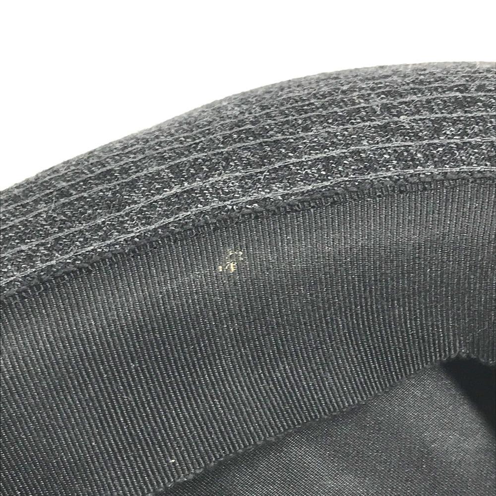 Hermes Hat Hat Bucket Hat Bob Hat Hat Wool Navy Based