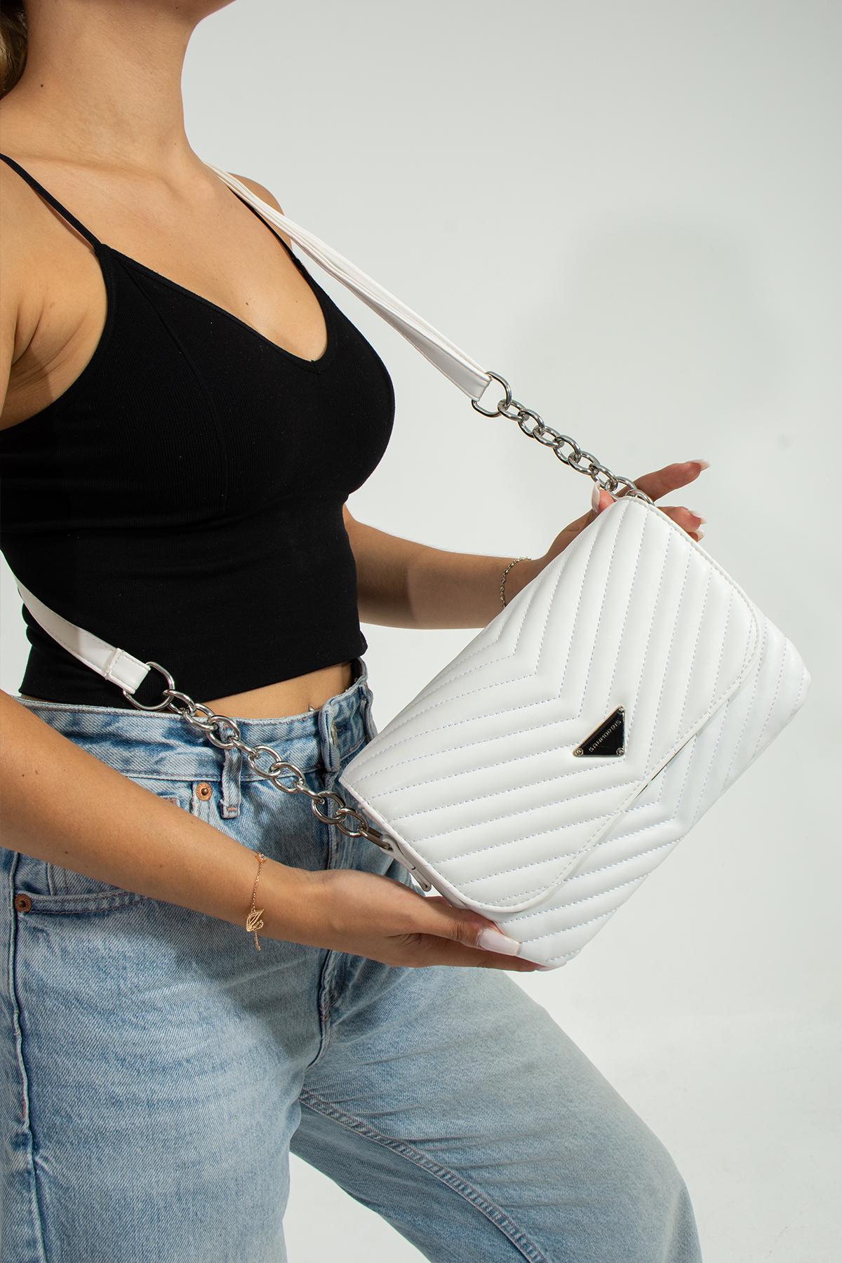 

Водонепроницаемая женская сумка через плечо из искусственной кожи