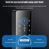 Pour Tuyas Maison Intelligente WiFi Télécommande Déverrouillage Serrure de Porte Électronique à Empreintes Digitales Avec Carte Clé IC Porte d'Entrée Serrure à Mot de Passe Tactile