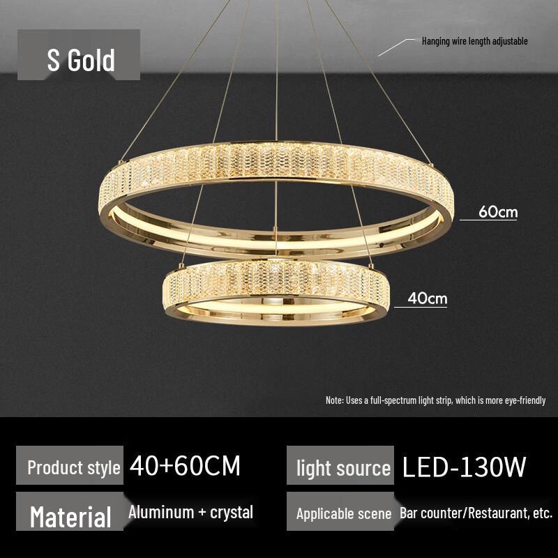

Dream Bubble Ring Crystal Pendant Light