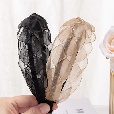 Nova Faixa de Cabelo de Malha Torcida Diária   Cintillos Para El Pelo Mujer   Faixas de Cabelo para Mulheres Aro de Cabelo Diademas Acces Faixa de Cabelo
