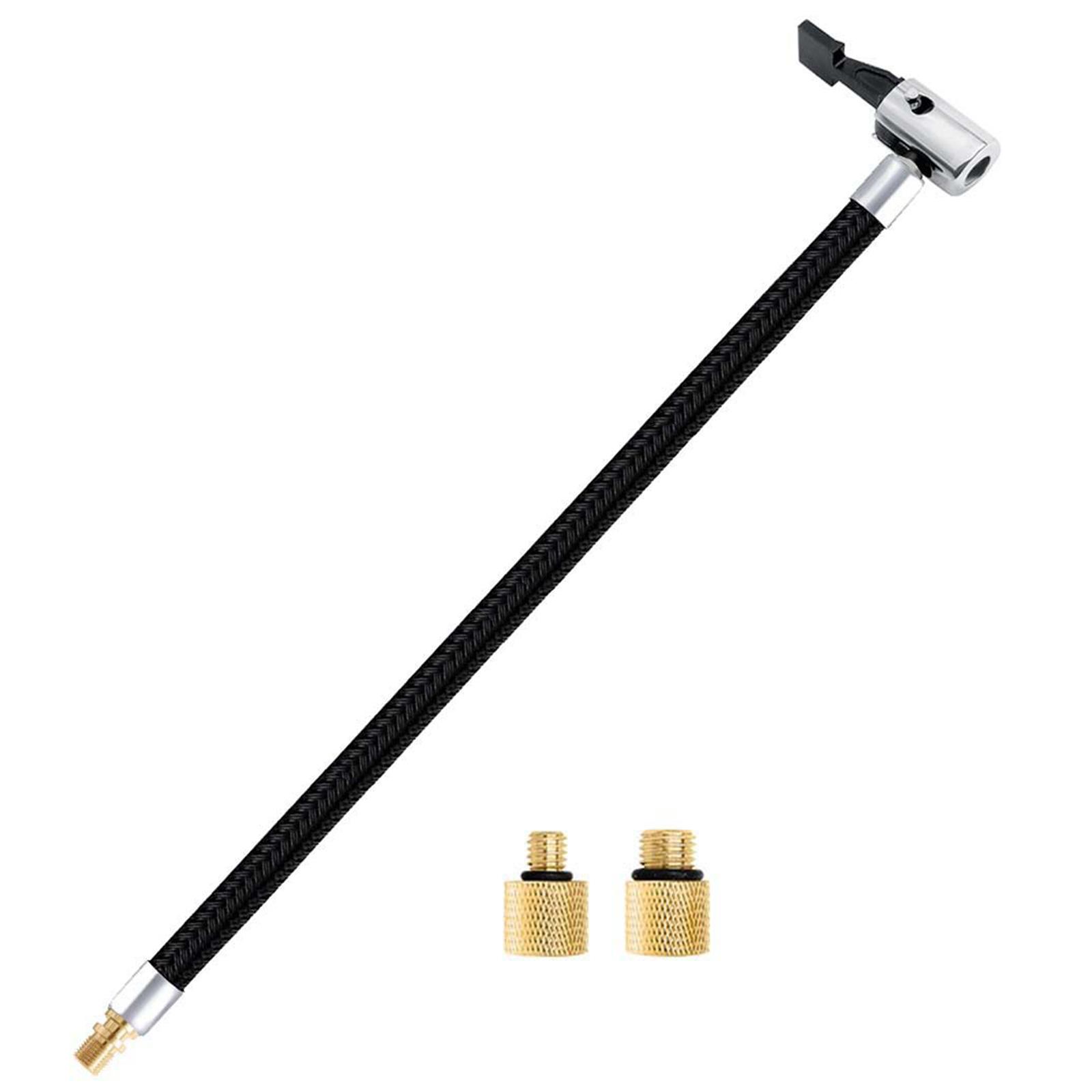 

Сменный шланг шинного насоса с адаптерами Удлинительный шланг насоса для накачки шин Трубка воздушного компрессора 80