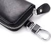 Trendy Unisex Genuine Leather Large Capacity Car Key Case