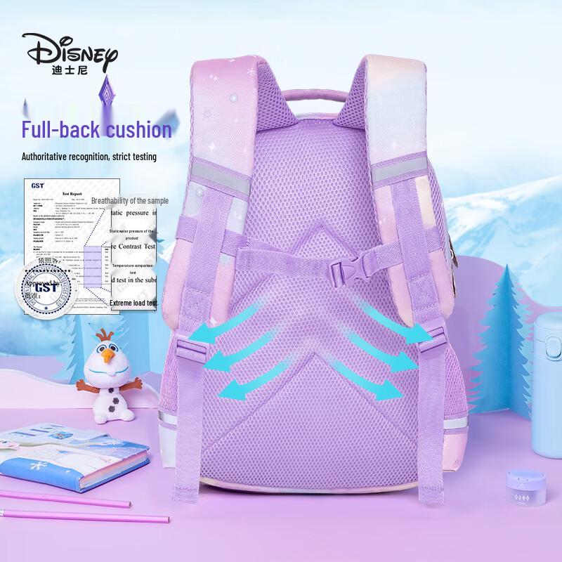 Disney Elsa Princess Ergonomic School Backpack for Girls