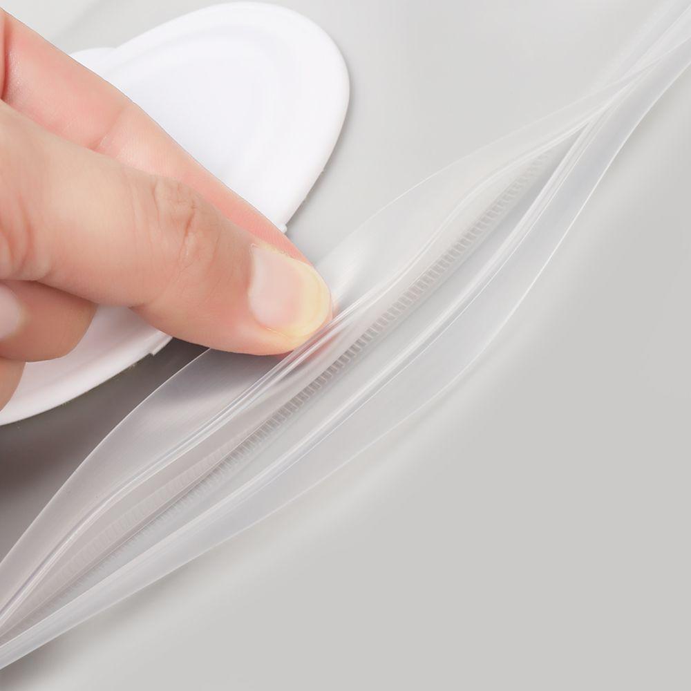 Wiederverwendbare Reinigungs-Druckknopf-Schlaufe Aufbewahrungsbeutel für Servietten Feuchttuchbeutel Maskenetui Kosmetikbehälter