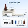 Pontoon Cup Holder,Boat Seat Holder,Double Drink White