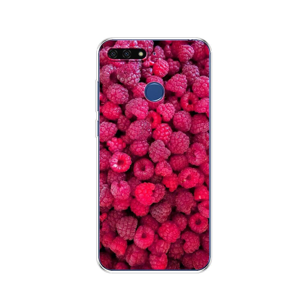 For Huawei Honor 7C 5.7 Inch Case Cover Soft Silicone TPU Cute Cover Back Protective Phone Case For Huawei Honor 7c Aum-L41 Bags