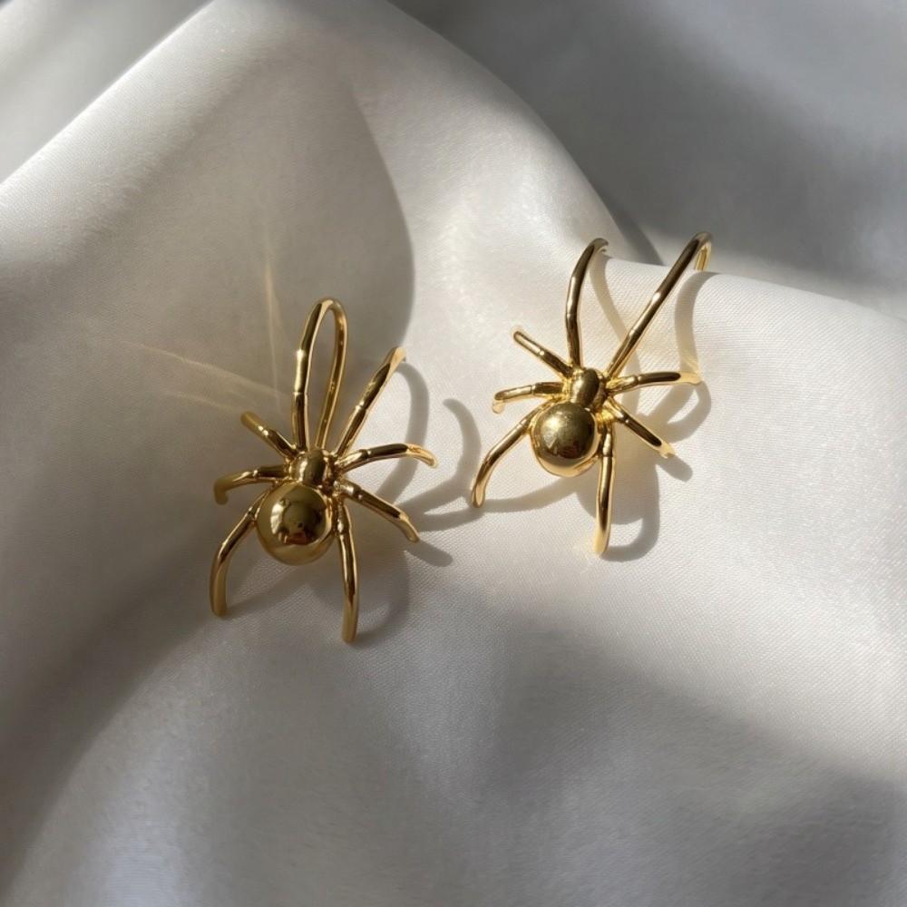 Vintage Spider Earrings Creative Ladies' Jewelry Versatile Drop Earrings  Casual