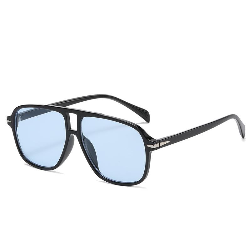 Retro Flight Mirror European and American Double Beam Toad Mirror European and American Export Sunglasses