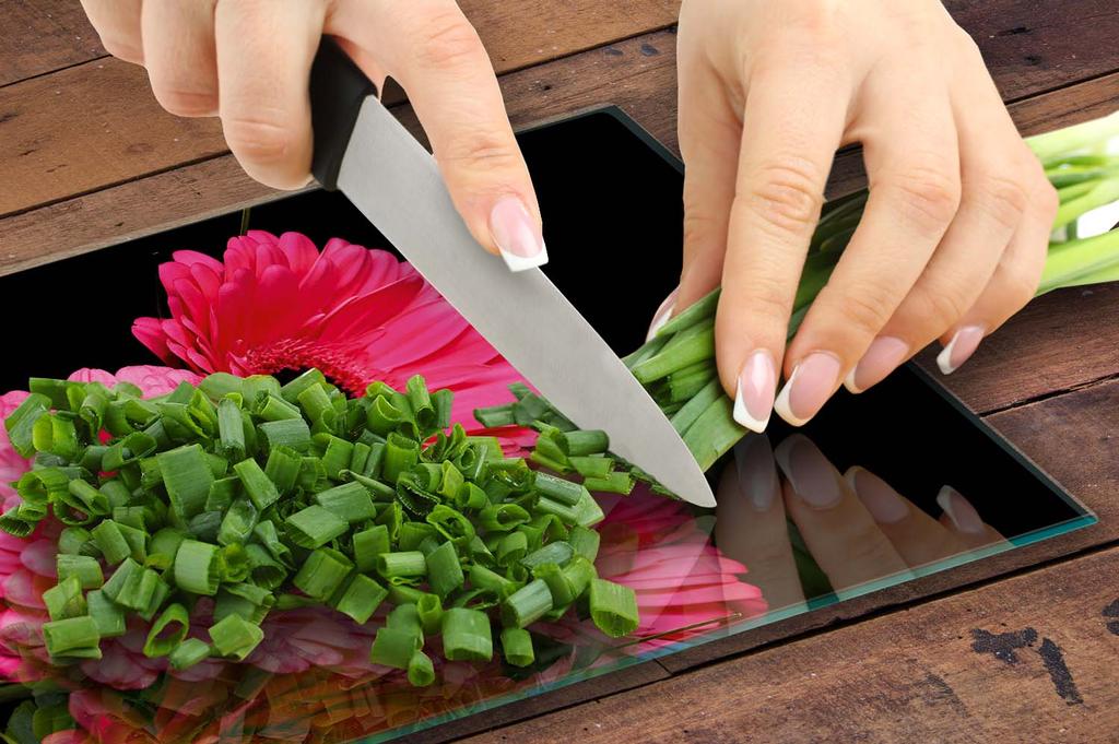 SZKLANA DESKA DO KROJENIA 35x52 GERBERA