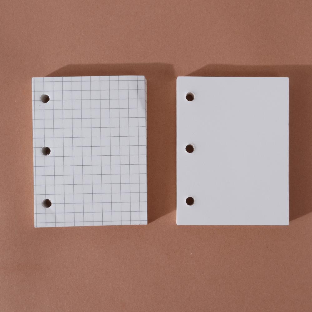 A9 Loose-Leaf Planner Refills: Lined, Blank, and Grid Inserts