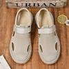 Sandals Men's 2025 New Men's Casual Hand-stitched Mesh Shoes Men's Non-slip Bag Head Large Size Outdoor 46