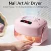 Advanced Nail Dryer System With Quiet Fan And Changeable Airflow For Salon Quality Results