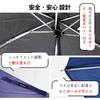 Water Front Ultra Thin Folding Umbrella Poke Flat 50 [Water Front] (Navy)