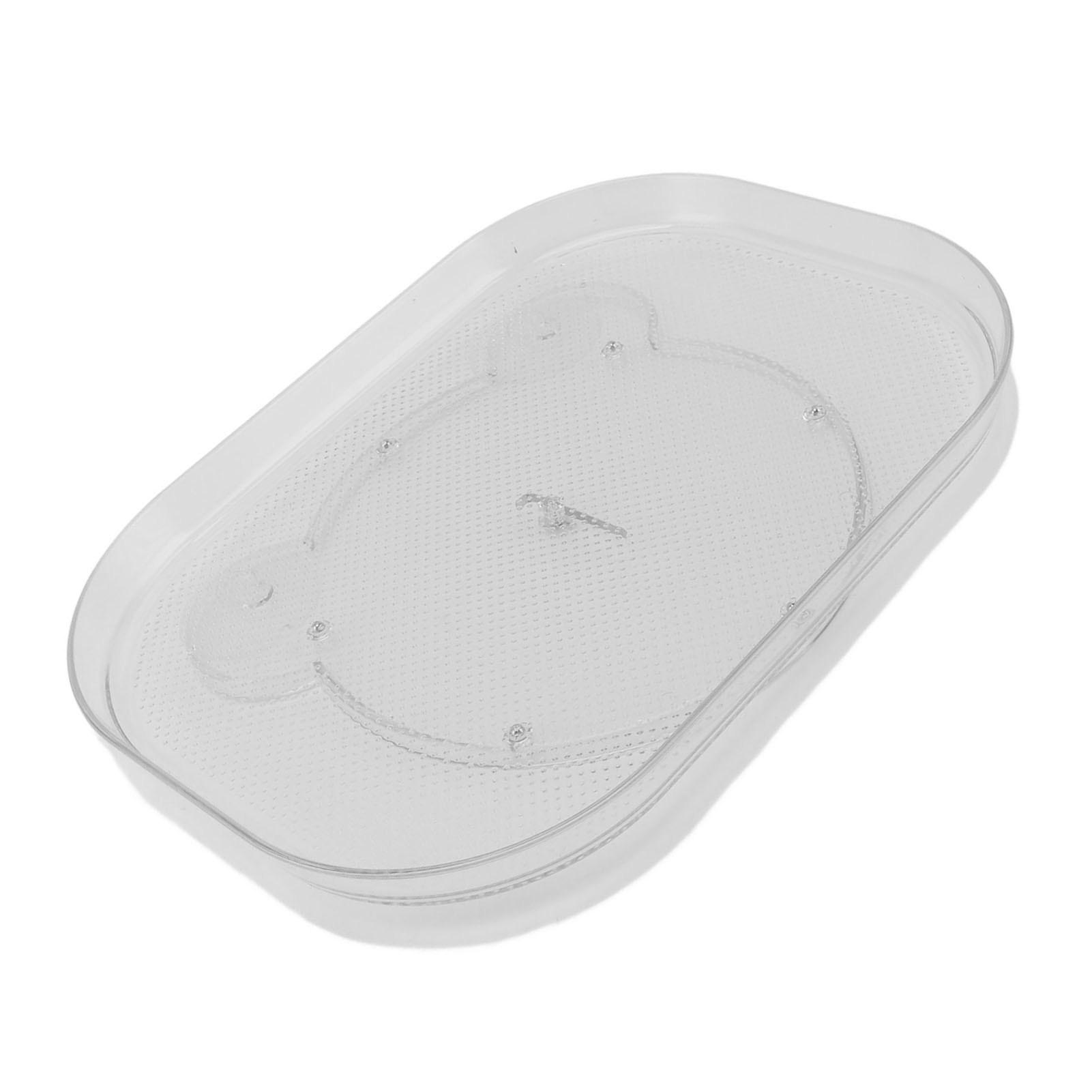 Turntable   for Refrigerator Non Slip Bottom 360 Degree Rotating Storage Tray for Snacks Spices Drinks Bear Type