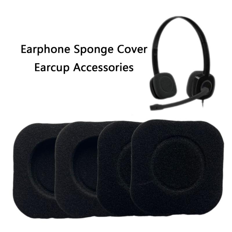 2pcs Foam Ear Pad Compatible for H150 H130 H250 H151 Headsets Soft and Durability Ear Cushions Covers Replacement