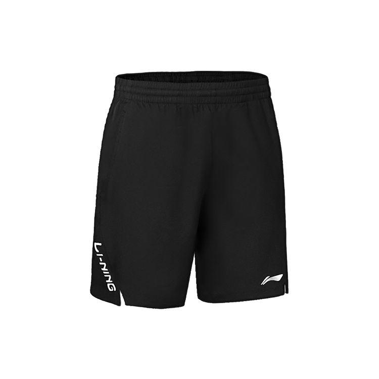 Li-Ning Breathable Quick-Dry Technology Sports Shorts Men Shorts Black AKSR471-1