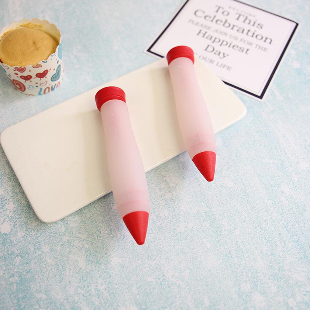 Pix Silicon pentru Decorat Torturi Portabil Profesional Decorativ Inodor Antiaderent Copt Brioșe Accesorii Pix Stoarcere