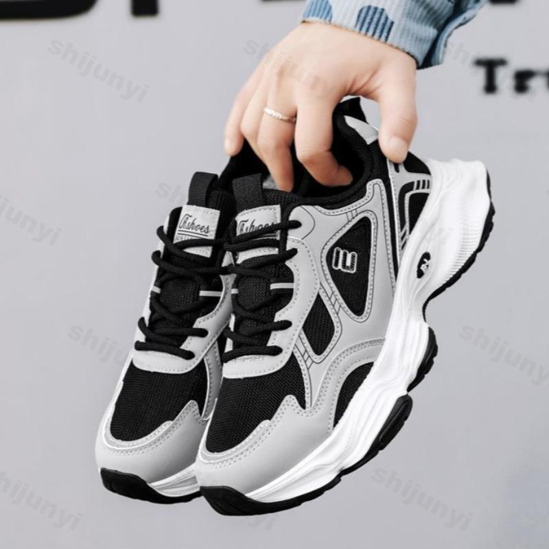 Fashion Mens Casual Sneakers 2025 Summer New Mesh Breathable Anti Slip Footwear Fashion Comfortable Light Tennis Outdoors Running Shoes