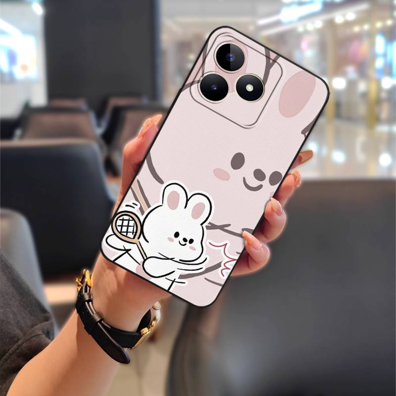 Protective Anti-dust Phone Case For Realme C53/Narzo N53/Note50/C51/C51S TPU Anti-knock Waterproof Phone Pouch Graffiti