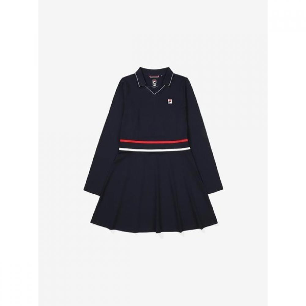 Fila Pique Stretch Collar Dress