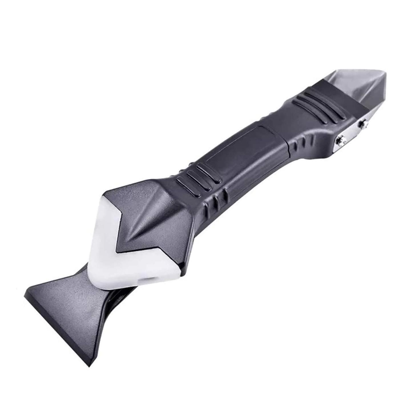 3 in 1 Caulking Tools Caulk Finisher and Remover With Steel Blade Removal Tool Silicone Trowel Sealant Scraper sealant finishing tool