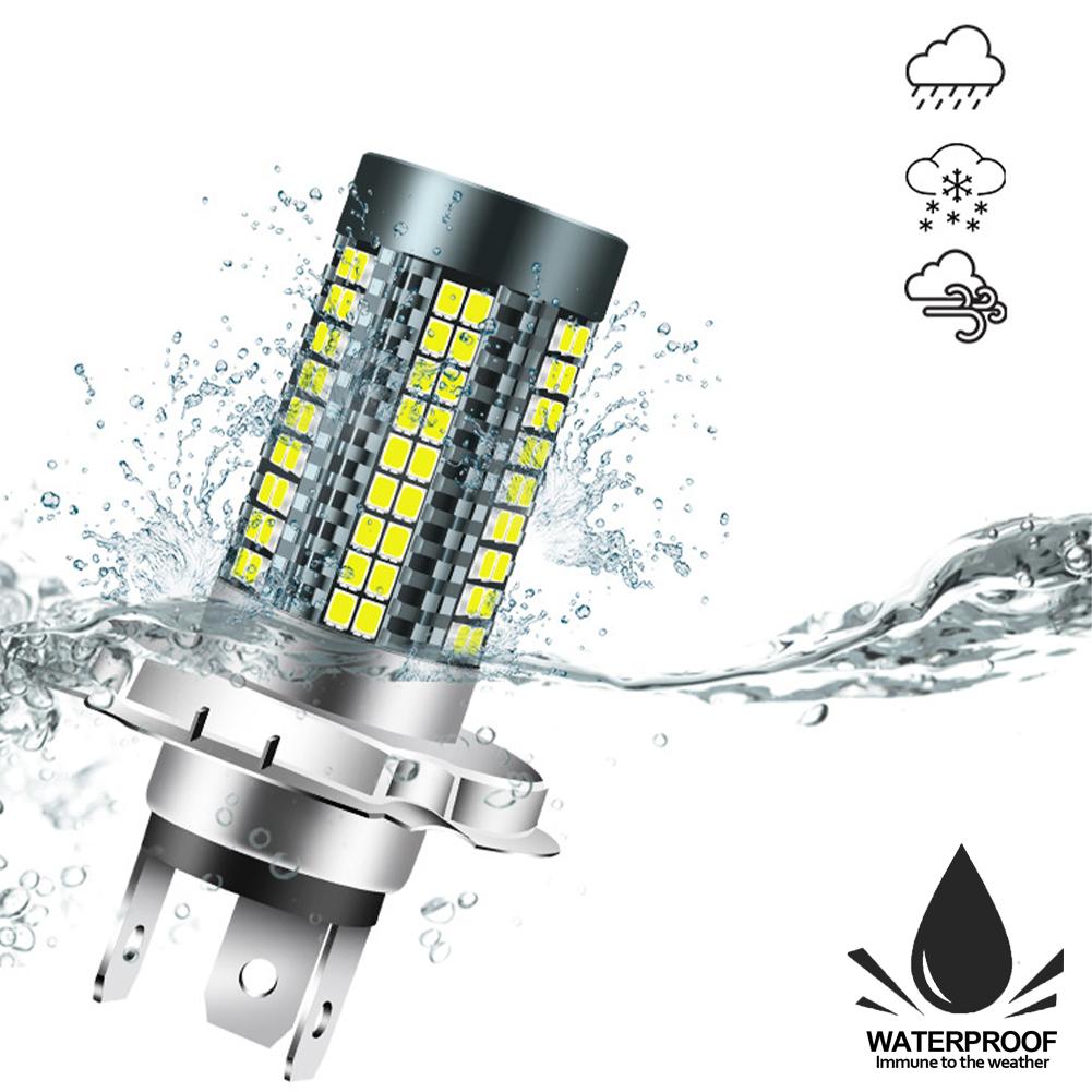 H4 Led Moto Bulb H6 BA20D Motorcycle Headlight 12V 6000K 126Pcs Chips P15D Led Lamp Car Headlight Bulbs Lampada Hi Lo Light